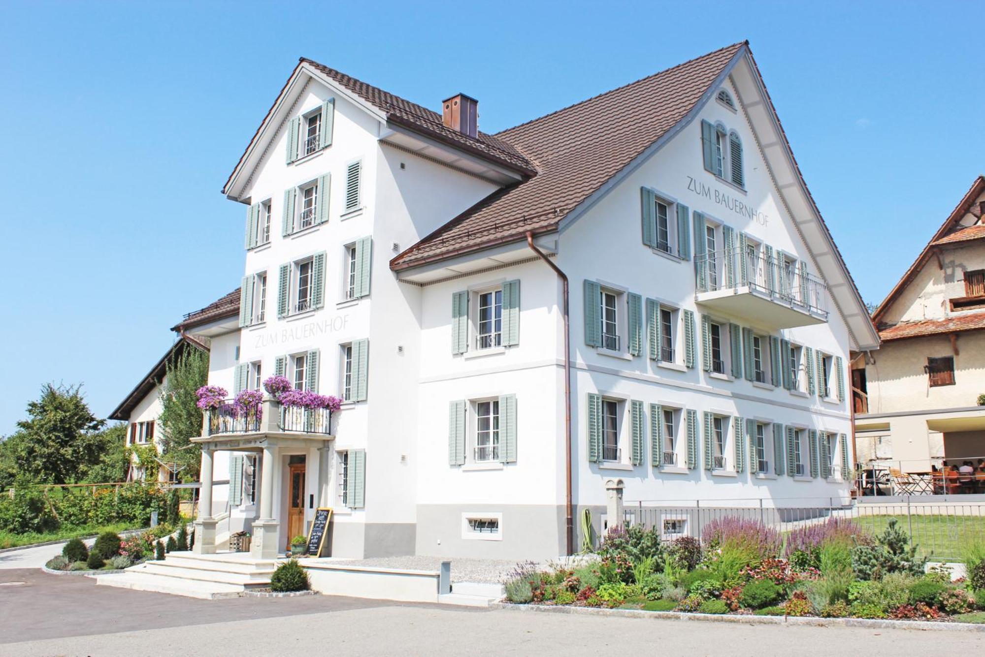 Gasthaus Zum Bauernhof Oberlunkhofen Exterior foto