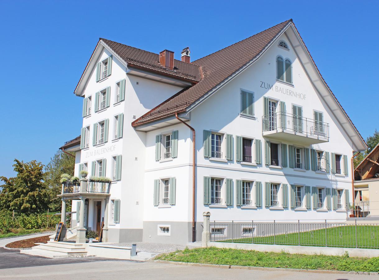 Gasthaus Zum Bauernhof Oberlunkhofen Exterior foto